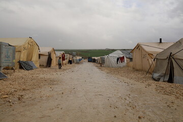 Winter in the camps of Syria