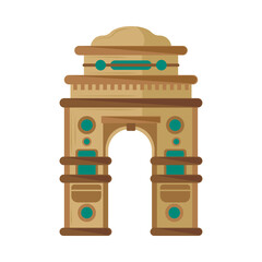 Sticker - india gate landmark