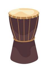 Poster - african djembe drum