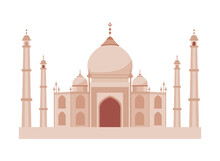 Indian Taj Mahal Temple