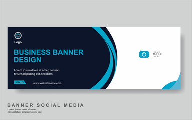 Vector abstract design web banner template. Web Design Elements - Header Design. Abstract geometric web banner template on grey background.