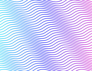 Abstract wave color rainbow gradient design element on white background of twist lines. Vector Illustration eps 10 for elegant business card, print brochure, flyer, banners, cover book, label fabric