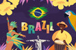 brazil country poster