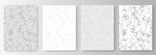 Collection Of White And Gray Backgrounds With Bubbles