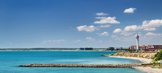 Canvas Print - Black Sea coast of Bulgaria