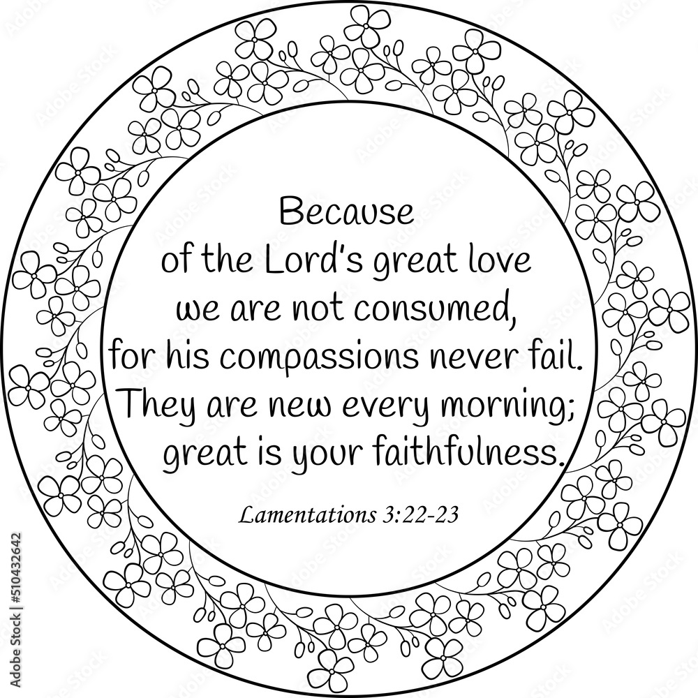 Stock-Vektorgrafik „Black on transparent biblical circle coloring page ...