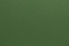 Green Paper Texture. Blank Green Paper Background In Olive Tone