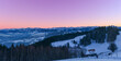 Sonnenuntergang am Pfänder bei Bregenz, Vorarlberg (Österreich)