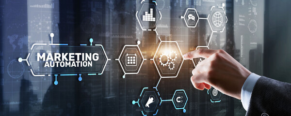 marketing automation. computer programs and technical solutions for automating the marketing process