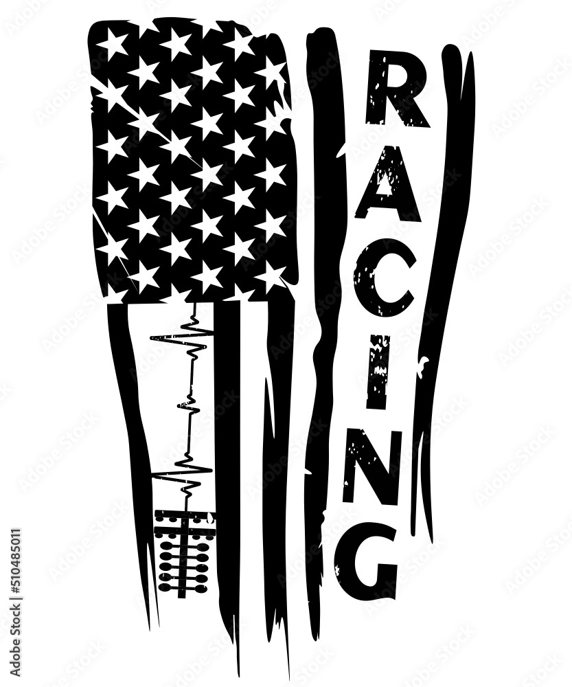[BAE] å_racing american flag svg, racing USA flag svg, racing flag with ...