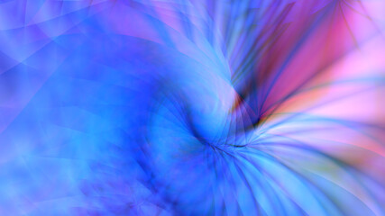 Wall Mural - Abstract luminous textured multicolored fractal background