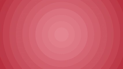 Wall Mural - The transitions of gradational circle shapes at 60fps. Included 3 color patterns.