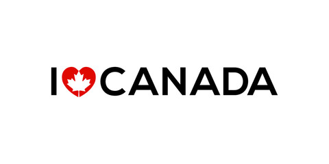 Wall Mural - Happy Canada Day white background design with text and icon. vector illustration for greeting cards, t-shirt, posters, flyers, invitations, brochures