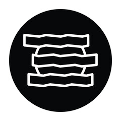 Sticker - Bacon Icon Style