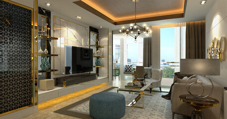 modern luxury living room interior design