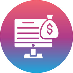 Sticker - Finance Icon