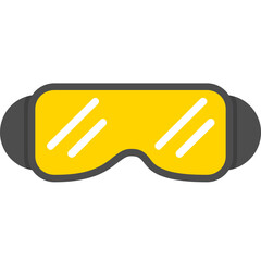 Wall Mural - Safety Glasses Icon