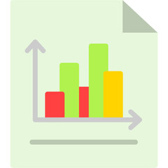 Poster - Bar Chart Icon