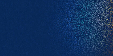 Wall Mural - abstract dark blue random placed colored spots - gradient shade background design, pattern in editab