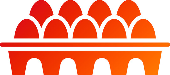 Sticker - Eggs Icon Style