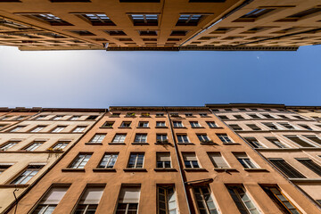 Canvas Print - Dans les rues de la Croix Rousse à Lyon