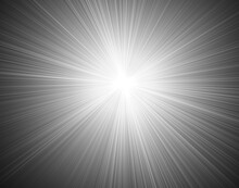 White Glowing Light Explodes On A Transparent Background. With Ray. Transparent Shining Sun, Bright Flash. Special Lens Flare Light Effect.
