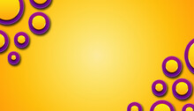 Editable Yellow Dots Vector Background With Modern Style