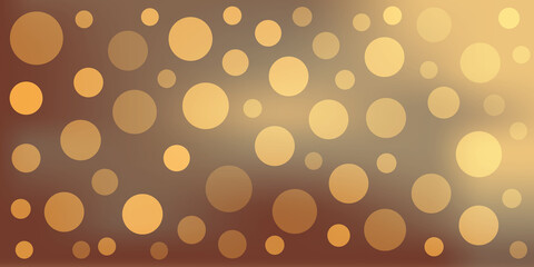 Wall Mural - abstract brown colored spotted pattern - random placed spots of various sizes, texture with copyspac