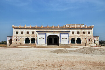 Wall Mural - Sheesh Mahal, Shahi Palace of Kotdiji close Kot Diji Fort in Khairpur District, Pakistan