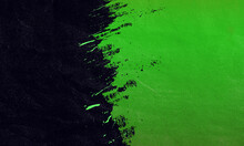 Background Perfect Canva Black Brush Stroke Banner Green Grunge Background