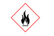 Highly flammable vector, Red & Black