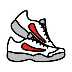 Sticker - Icon Of Fitness Sneakers