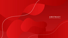 Modern Red Abstract Background Vector