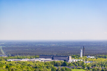 Wall Mural - Aerial view at Skövde hospital in Sweden