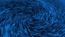 Colorful 3d Abstract Background With Beautiful Magic Whirlpool. Animation. Abstract Animation Glossy Texture In Whirlpool.