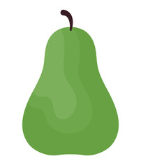 Sticker - big green pear