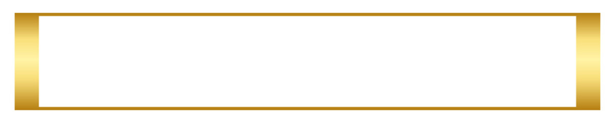 gold simple rectangle frame
