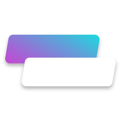 Poster - gradient sale label banner
