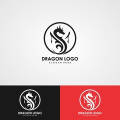 Dragon Logo Vector