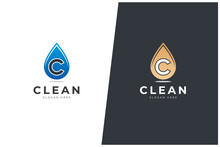 C Letter Abstract Monogram Vector Logo Concept Design. Modern, Elegant & Luxury Style	