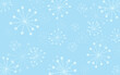 Vector Winter Background. A cold Christmas with snowfall and ice crystals. Concept of domestic cooling and freshen in hot summer.