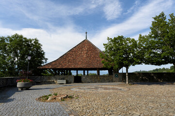 Wall Mural - Estavayer-le-Lac of the Canton of Fribourg in Switzerland