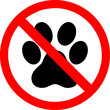no dog sign png