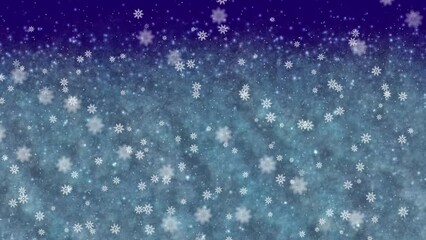 Sticker - Abstract New Year's eve background with snowflakes