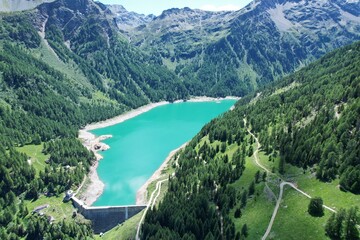 Wall Mural - lago diga