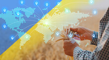 Ukraine Has Begun Exporting Wheat, Grain Reserves Worldwide. Stop  Food Crisis. Unlocking Grain Exports To Ukraine.Solving Export Logistics