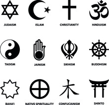 Religious Sign And Symbols Vector Image .eps
