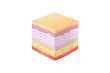 Normal Human Skin Layers Isometric Cube with Muscle,