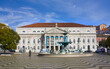National Theater D. Mary II at Rossio square in Lisbon	
