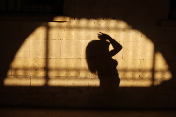 Poster - silhouette of a person